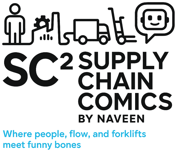 SC² Supply Chain Comics by Naveen